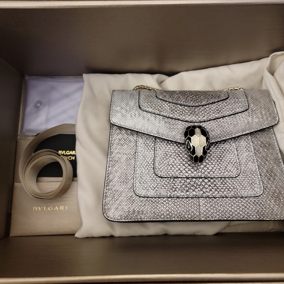 Bvlgari forever serpenti karung crossbody - Picture 1 of 11